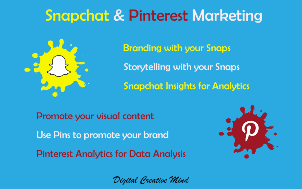 Snapchat Marketing & Pinterest Marketing