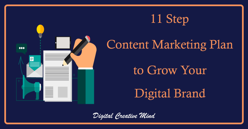 11 Step Content Marketing Plan to Grow Your Digital Brand