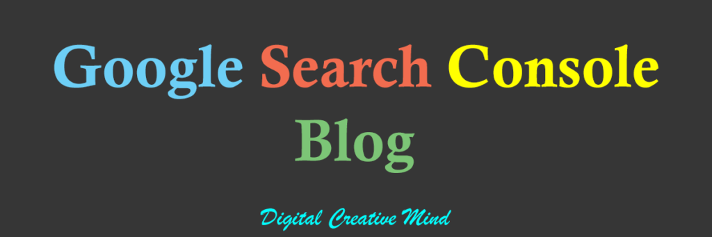Google Search Console Blog