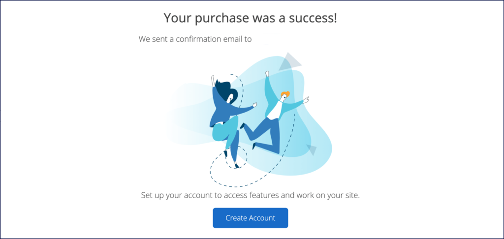 Payment Successful (Bluehost Review)