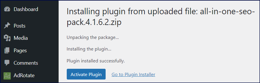 Activate the Plugin