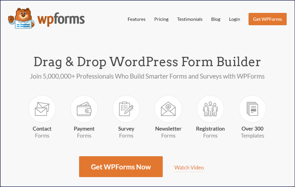 WPForms Plugin (Essential Website Pages)