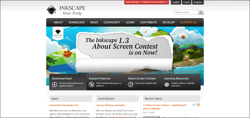 Inkscape - Graphic Designing Tool