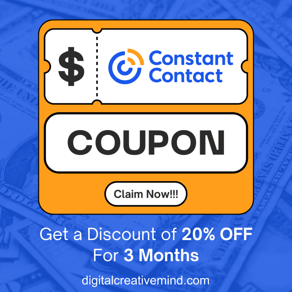Constant Contact Discount Coupon
