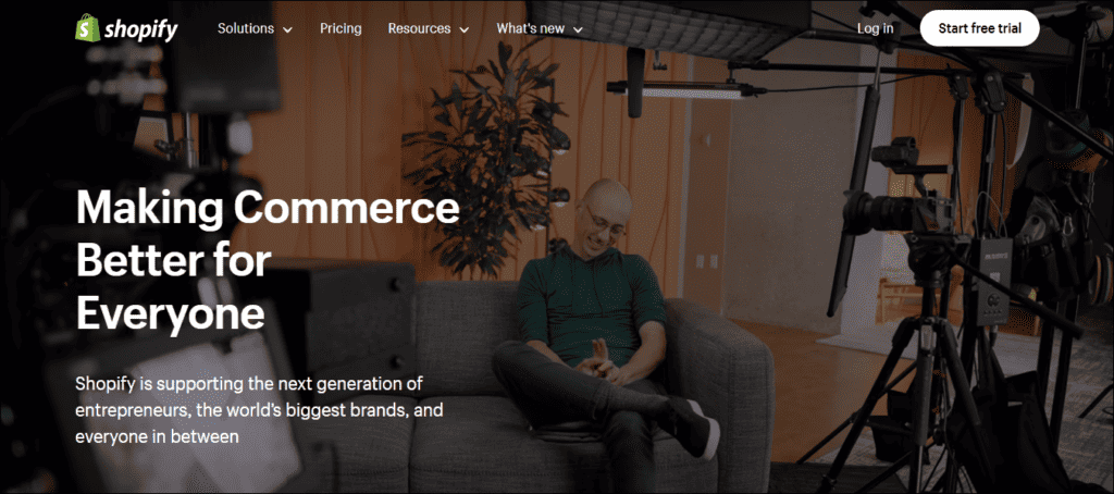 Shopify - best eCommerce tools