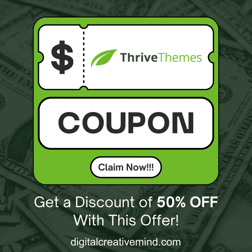Thrive Themes Discount Coupon