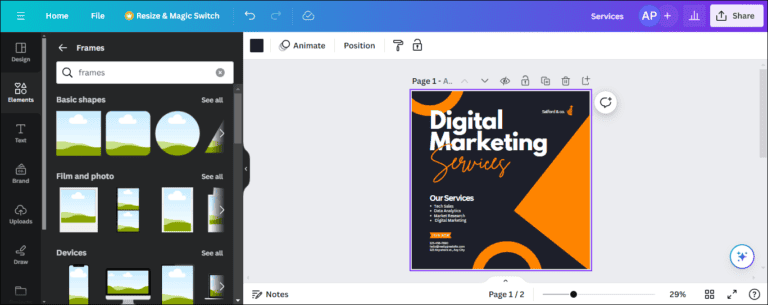 How To Use Canva Frames: A Step-By-Step Guide