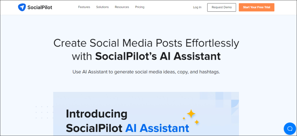 SocialPilot - AI Assistant (AI Marketing Tools)
