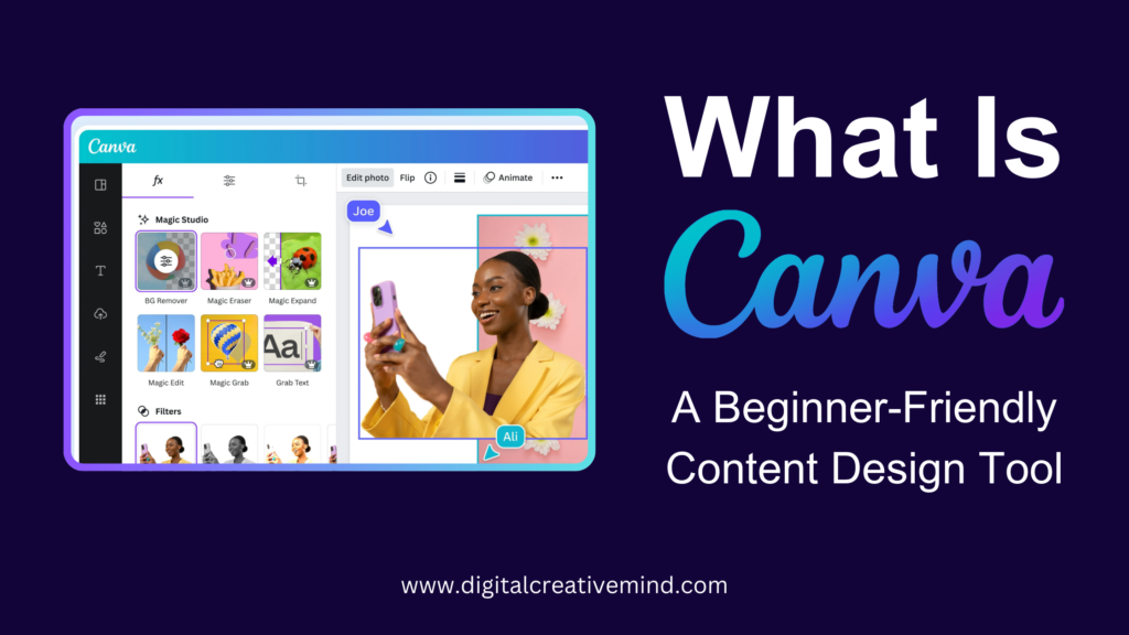 What is Canva: A Beginner-Friendly Content Design Tool