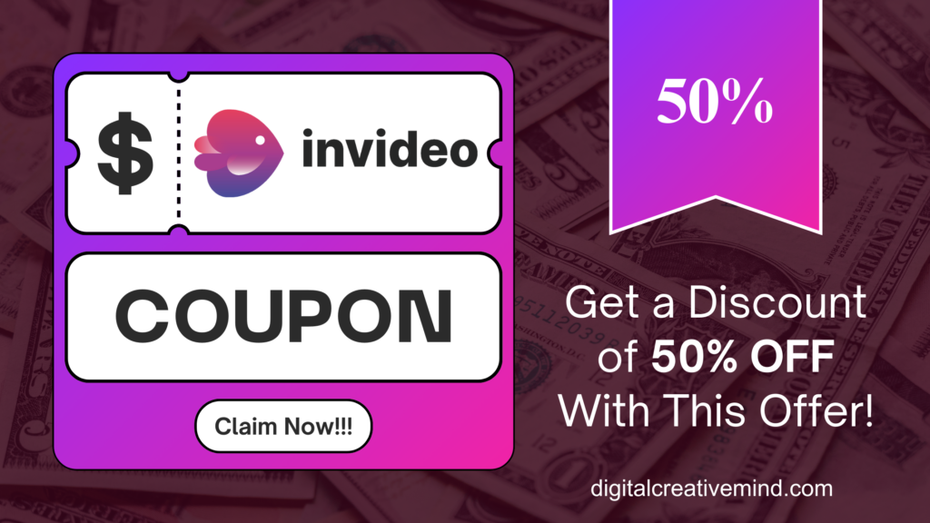 Invideo Discount Coupon Code: Get 50% OFF [The Best Deal!]