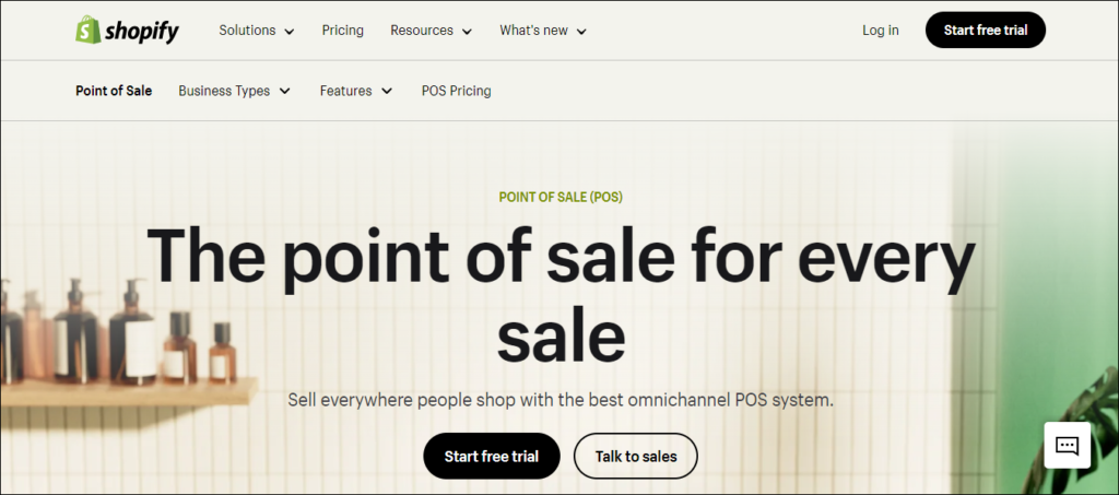 Shopify POS - best eCommerce tools
