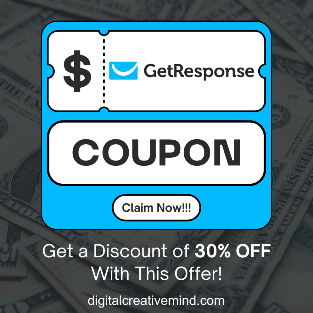 GetResponse Discount Coupon