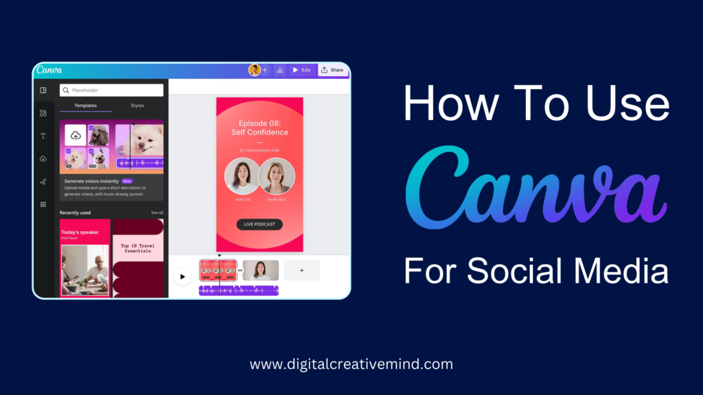 How to use Canva for Social Media