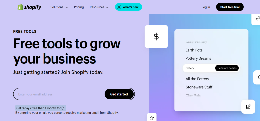 Shopify Free Tools