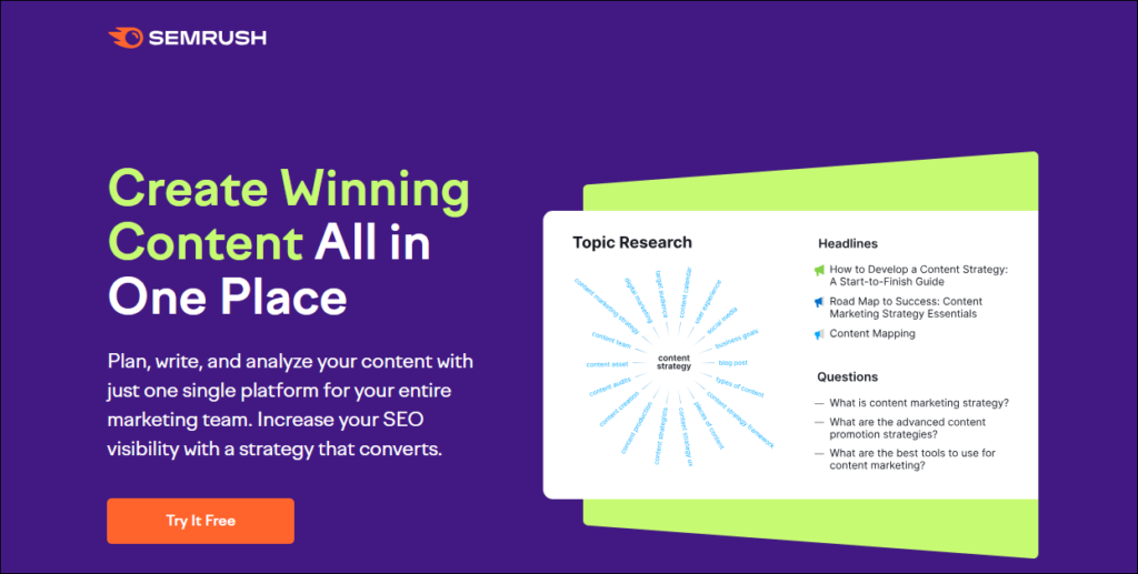 Semrush - Content Marketing