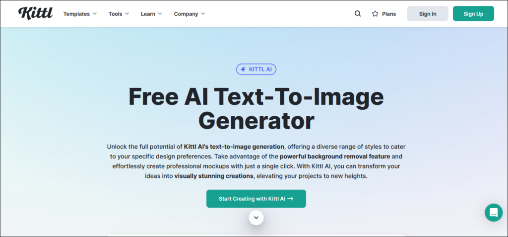 Kittl AI Image Generator