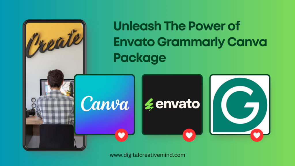 Unleash The Power of Envato Grammarly Canva Package