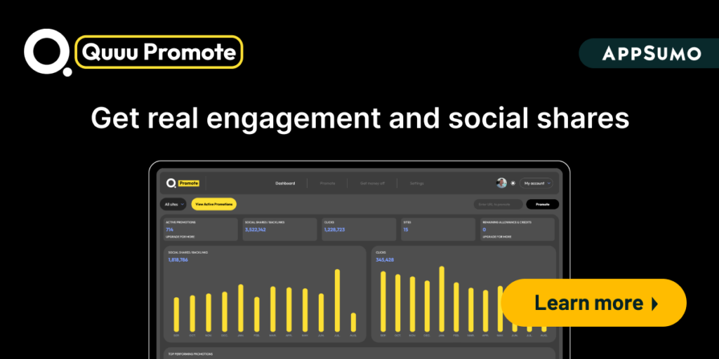 Quuu Promote - AppSumo