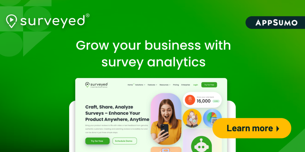 Surveyed - AppSumo