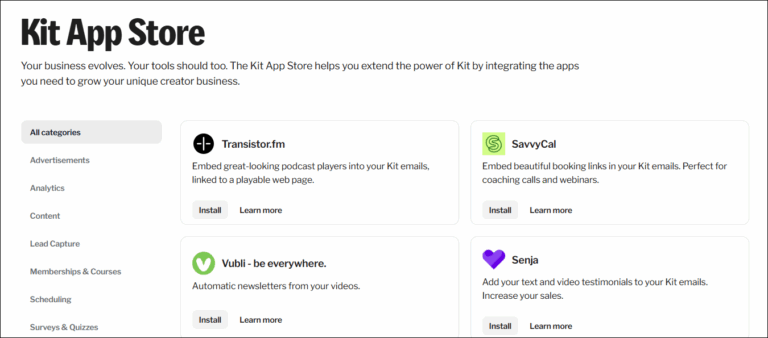 Kit Db Apple Kit (formerly ConvertKit ) Review: The Best Creator Marketing Tool!
