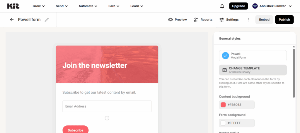 Kit - Customize your Form