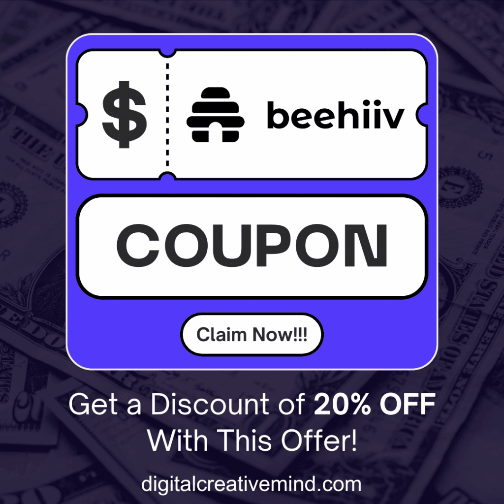 beehiiv Discount Coupon