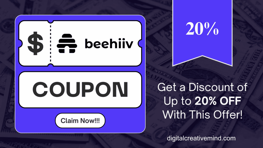 beehiiv Discount Coupon Post